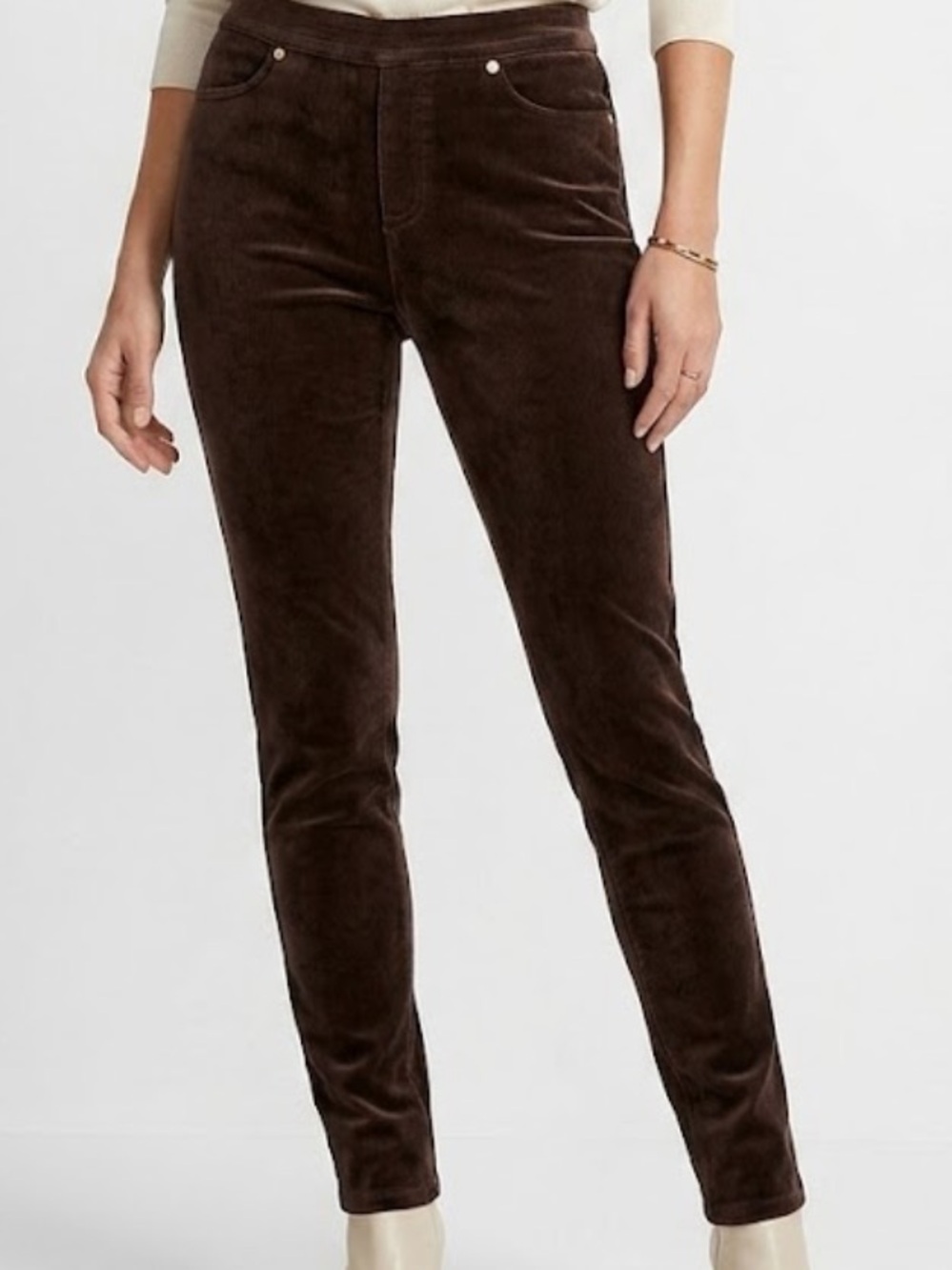 Michael Kors Chocolate Brown Corduroy Pants